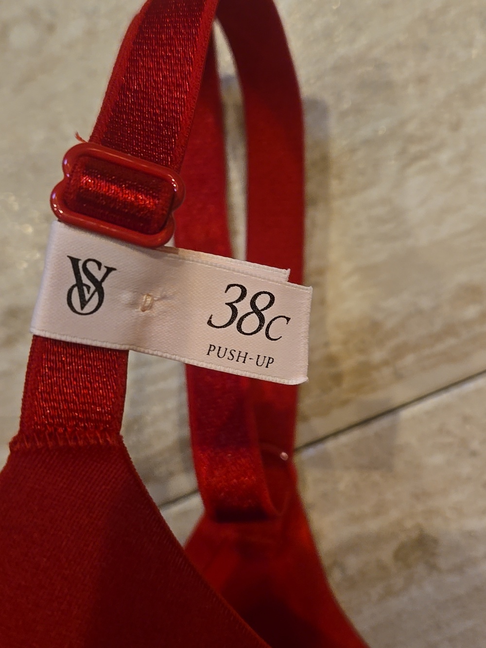 New Victoria's Secret Red Push-Up Bra - Picture 2 of 10
